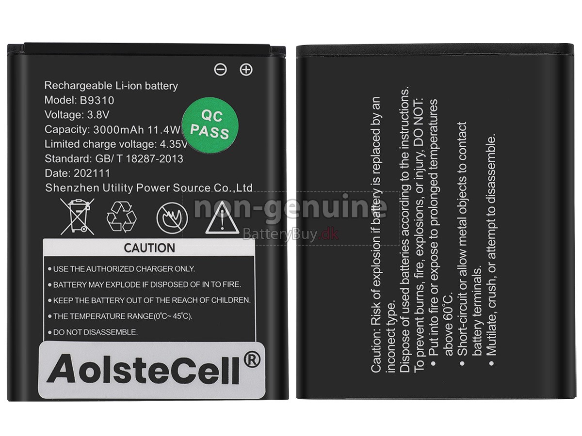 D LINK B9310 udskiftningsbatteri