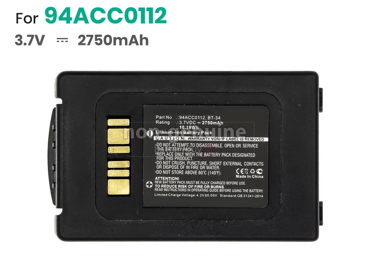 Datalogic 94ACC0112 udskiftningsbatteri