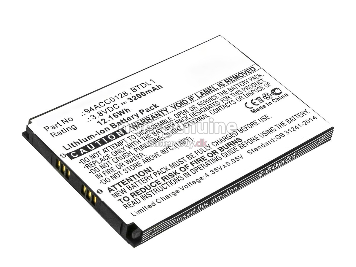 Datalogic 3H21-00000491 udskiftningsbatteri