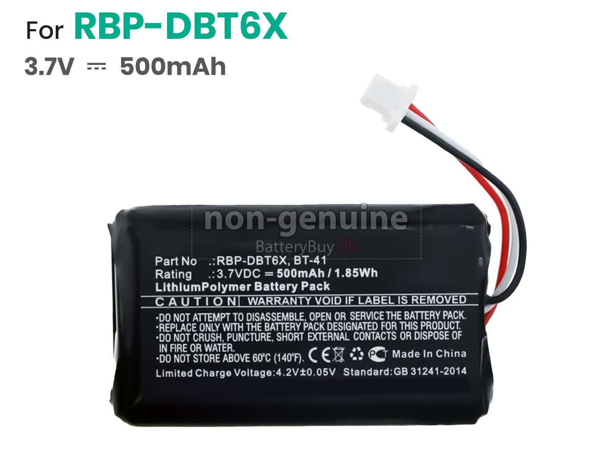 Datalogic 128004100 udskiftningsbatteri
