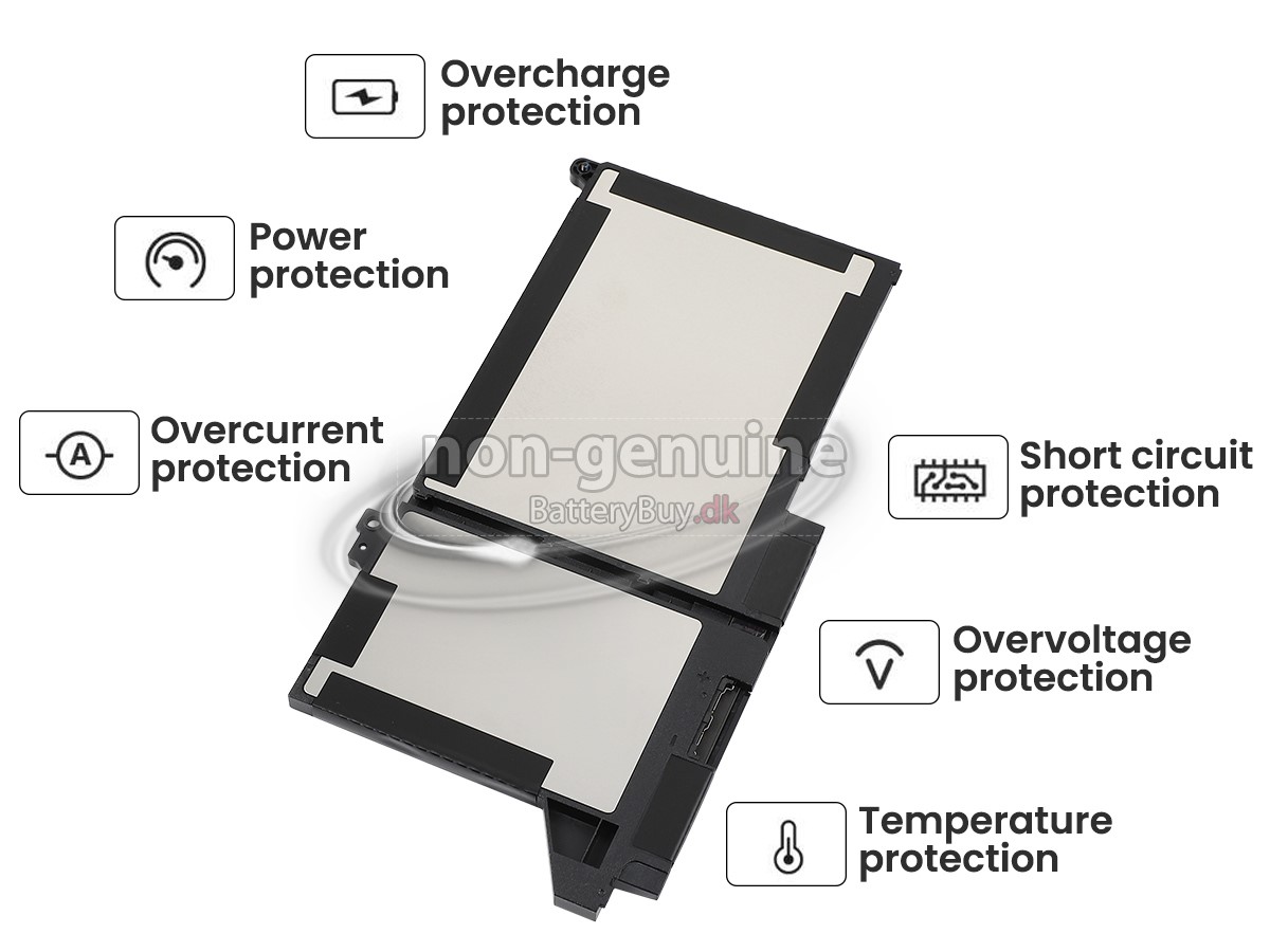 Dell P99G001 udskiftningsbatteri