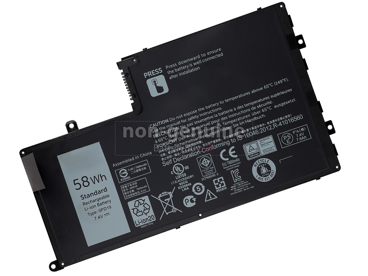 Dell P39F-002 laptop udskiftningsbatteri