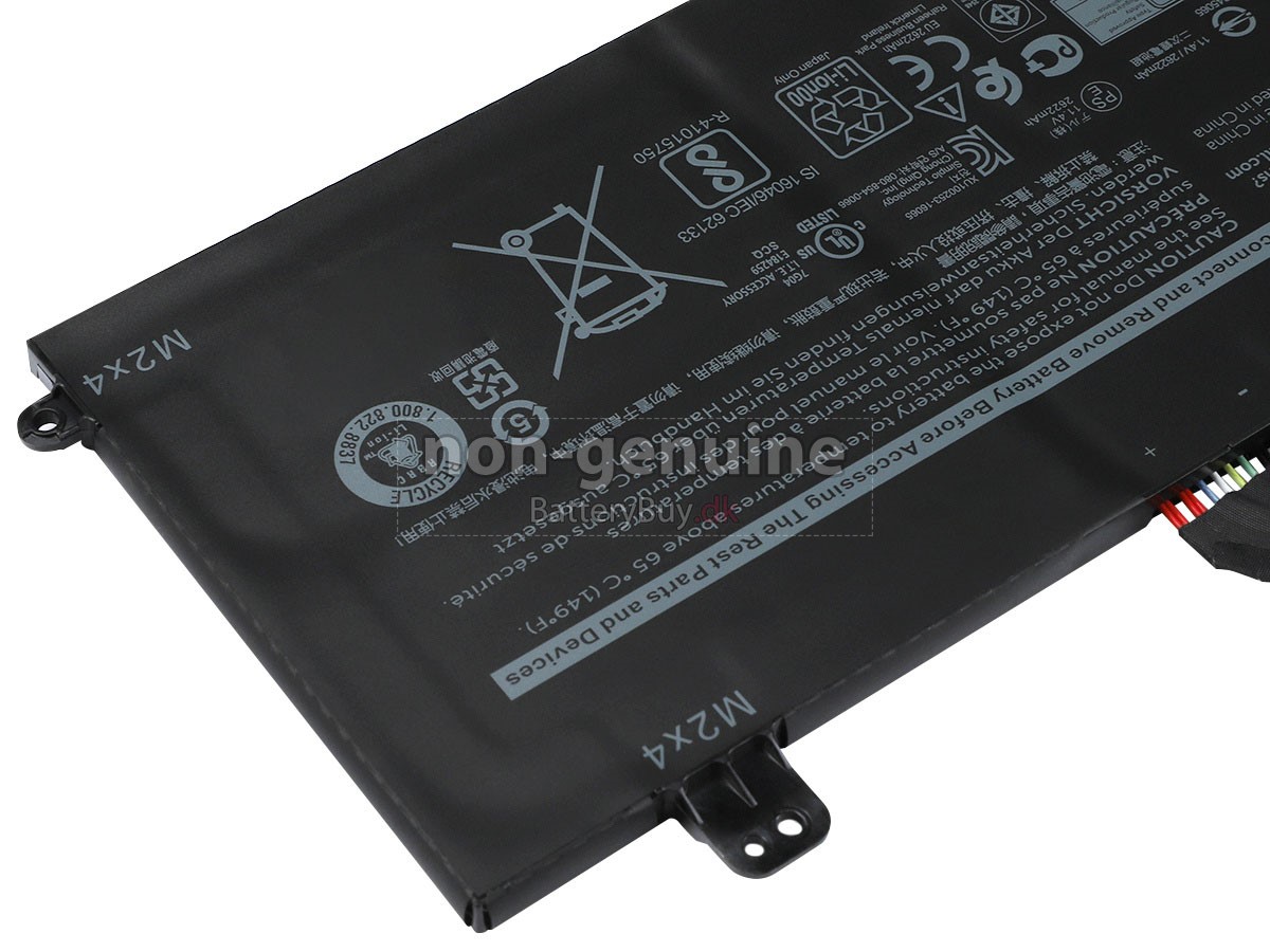 Dell Latitude 5285 laptop udskiftningsbatteri