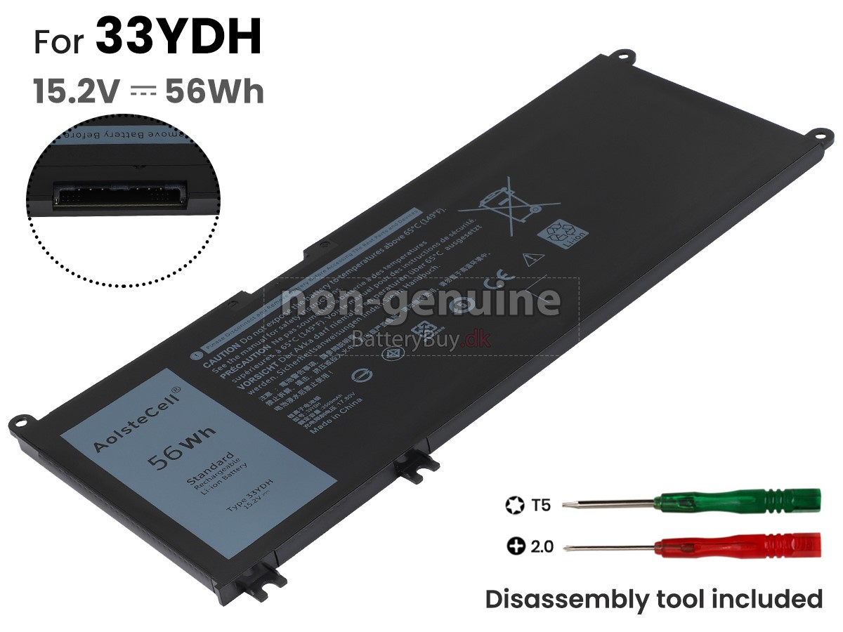 Dell P93G laptop udskiftningsbatteri