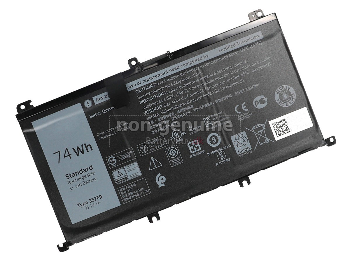 Dell Inspiron 15-7559 laptop udskiftningsbatteri