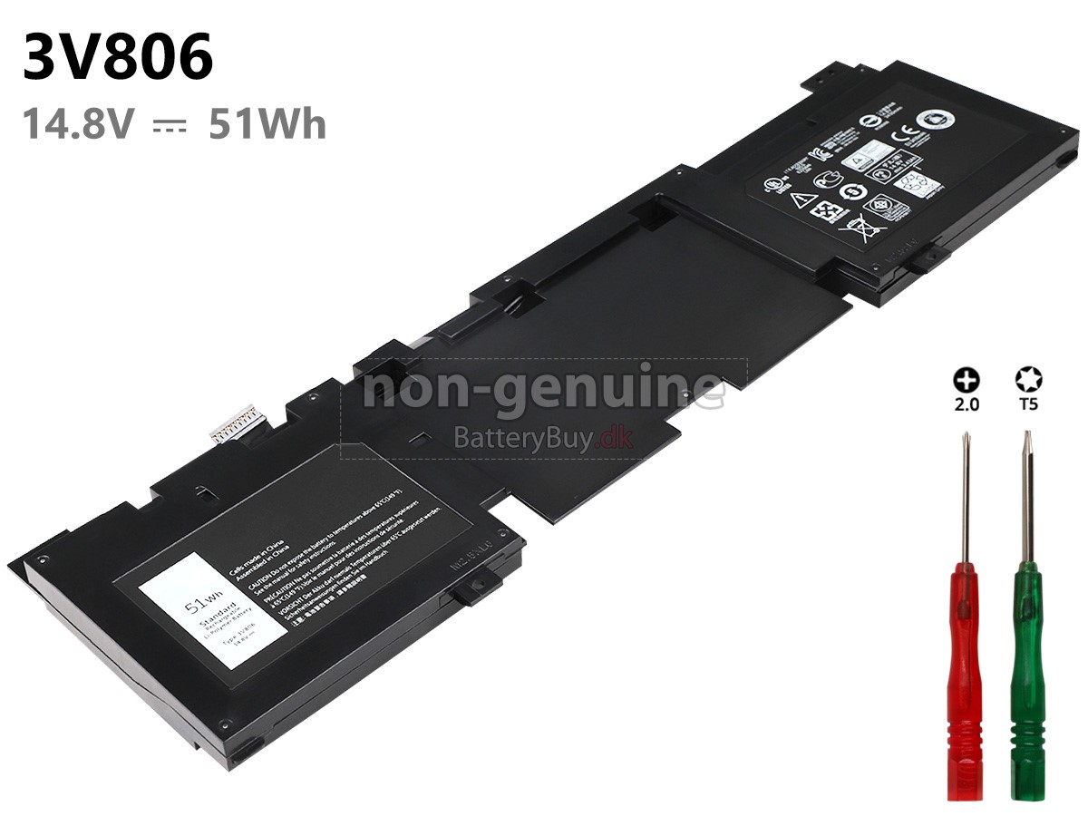Dell 62N2T laptop udskiftningsbatteri