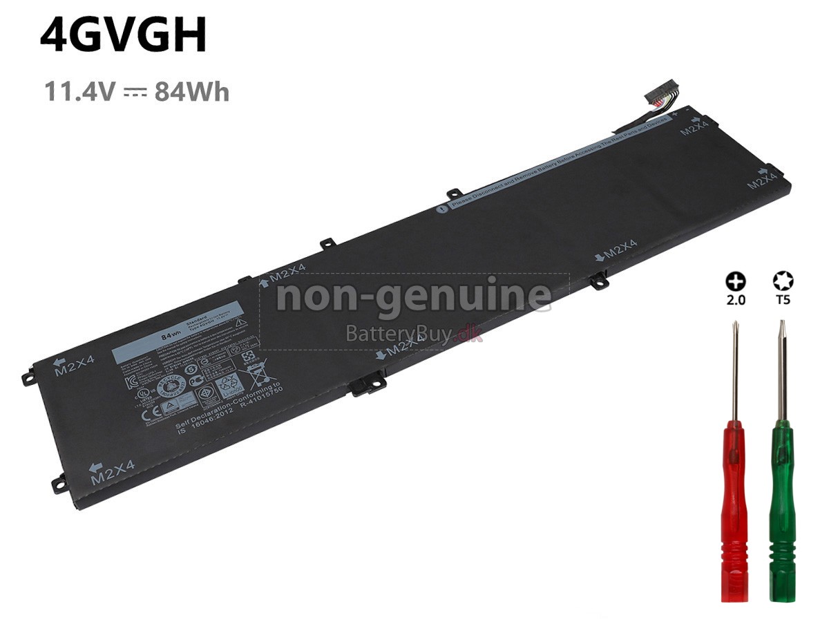 Dell RRCGW laptop udskiftningsbatteri