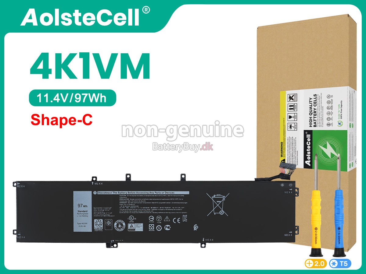 Dell P102F003 udskiftningsbatteri