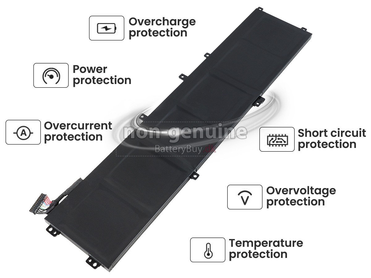 Dell P102F003 udskiftningsbatteri