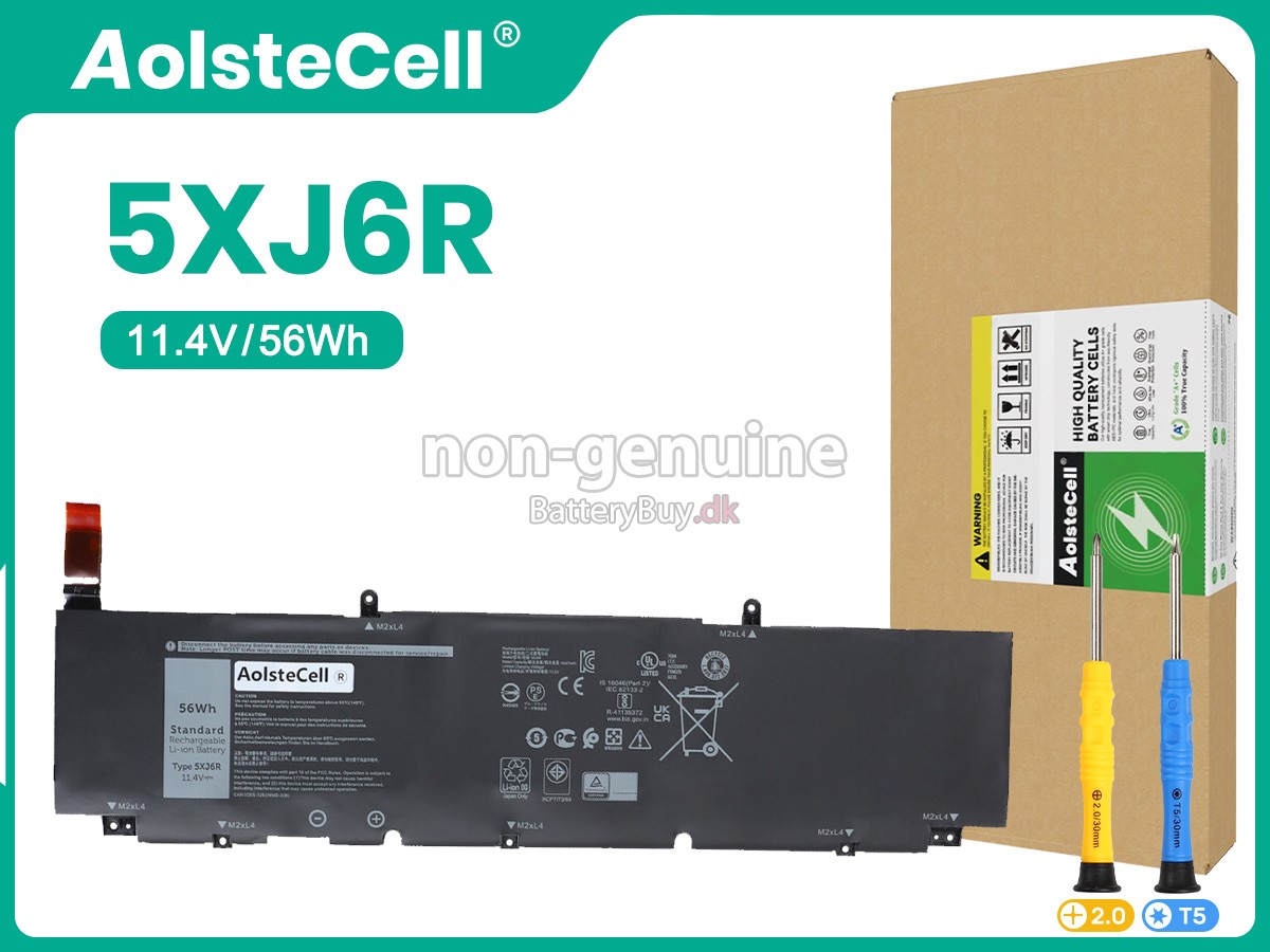 Dell 5XJ6R udskiftningsbatteri