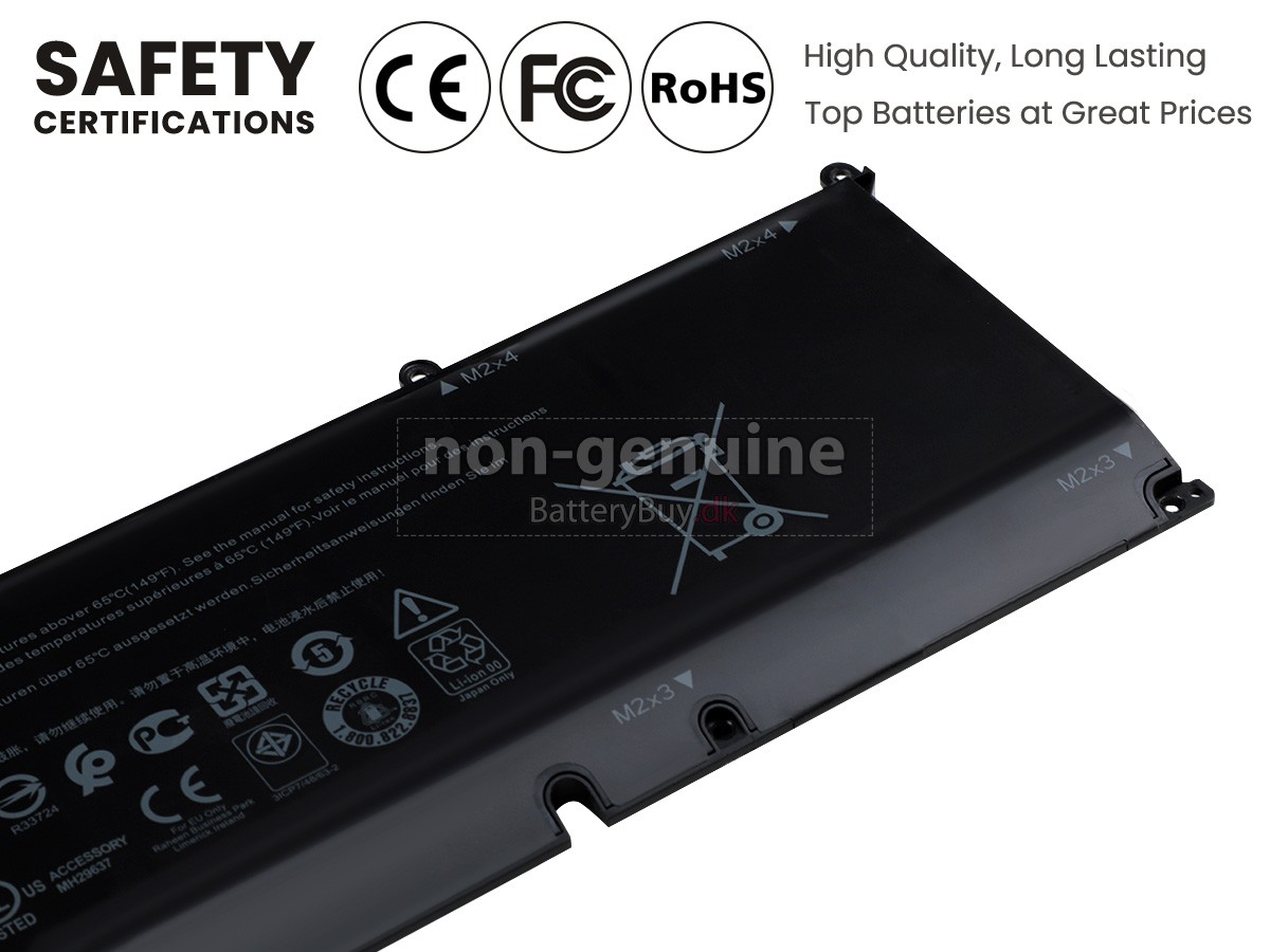 Dell Inspiron 16 7630 2-IN-1 udskiftningsbatteri