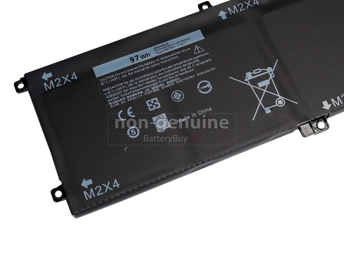 Dell XPS 15-9560-D1845 laptop udskiftningsbatteri