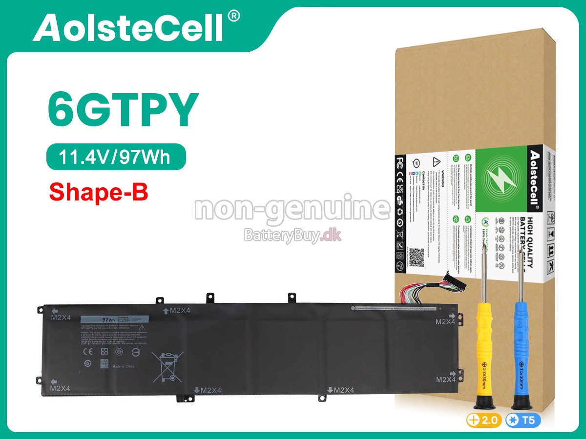 Dell P102F003 udskiftningsbatteri