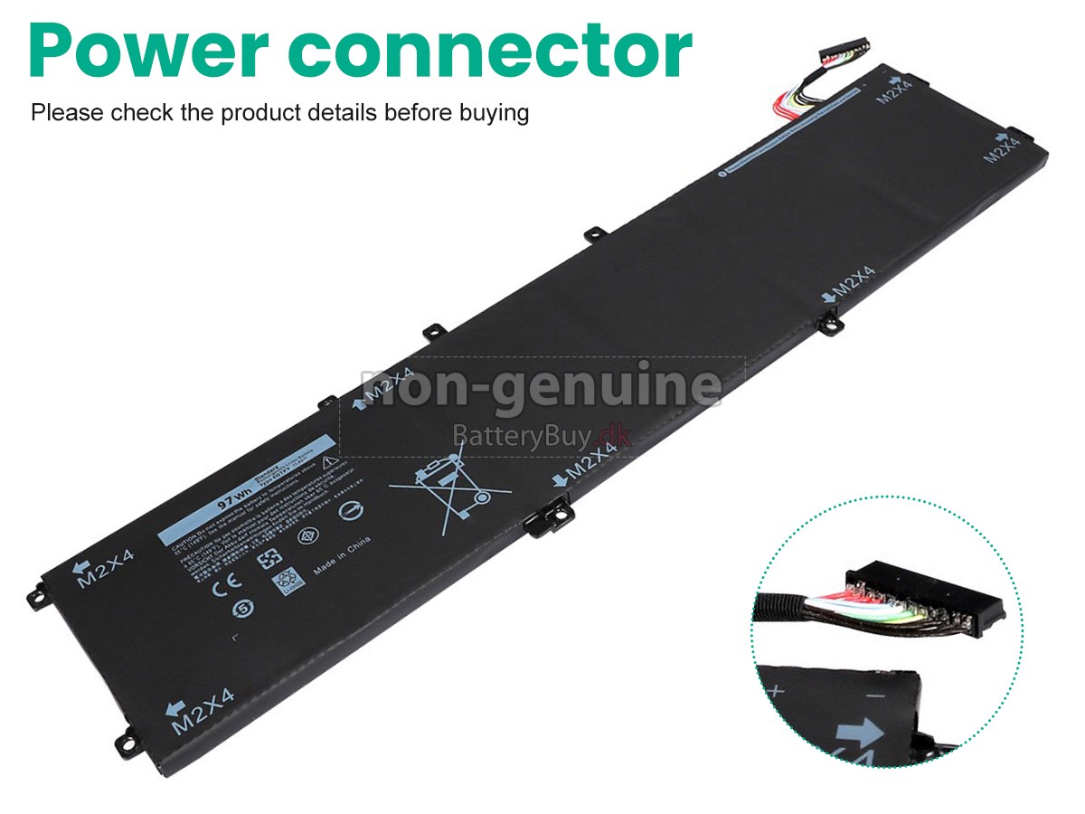 Dell P102F003 udskiftningsbatteri