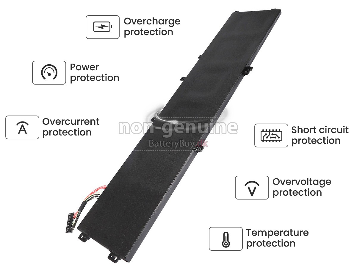 Dell P102F003 udskiftningsbatteri