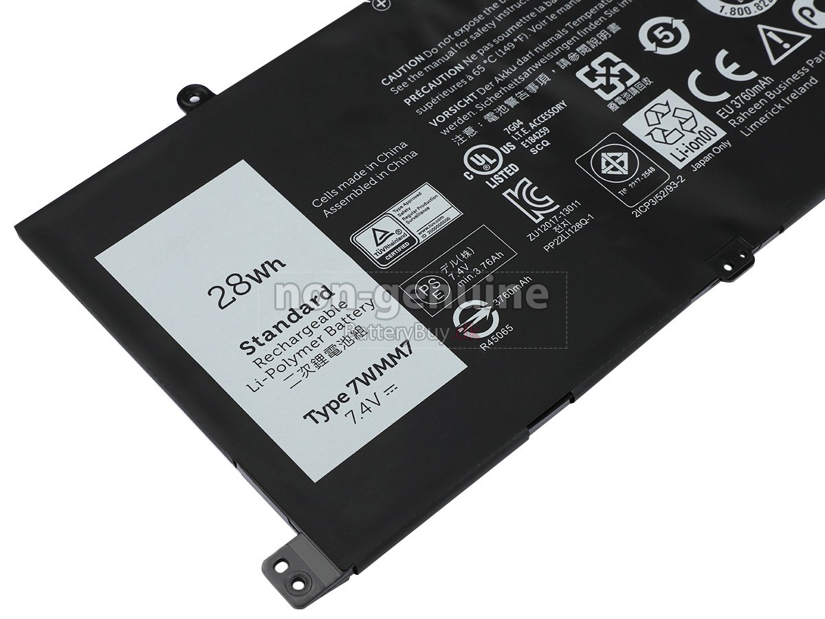 Dell D1R74 laptop udskiftningsbatteri