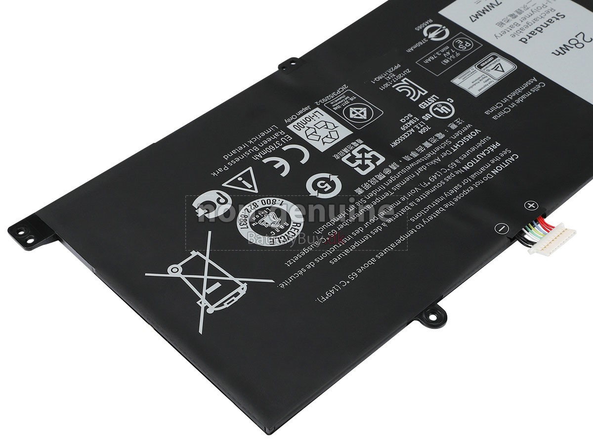 Dell D1R74 laptop udskiftningsbatteri