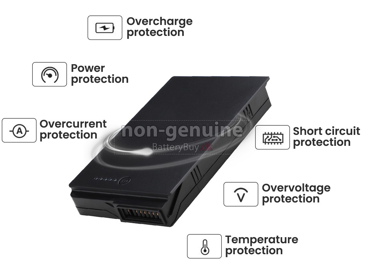 Dell T03H003 laptop udskiftningsbatteri