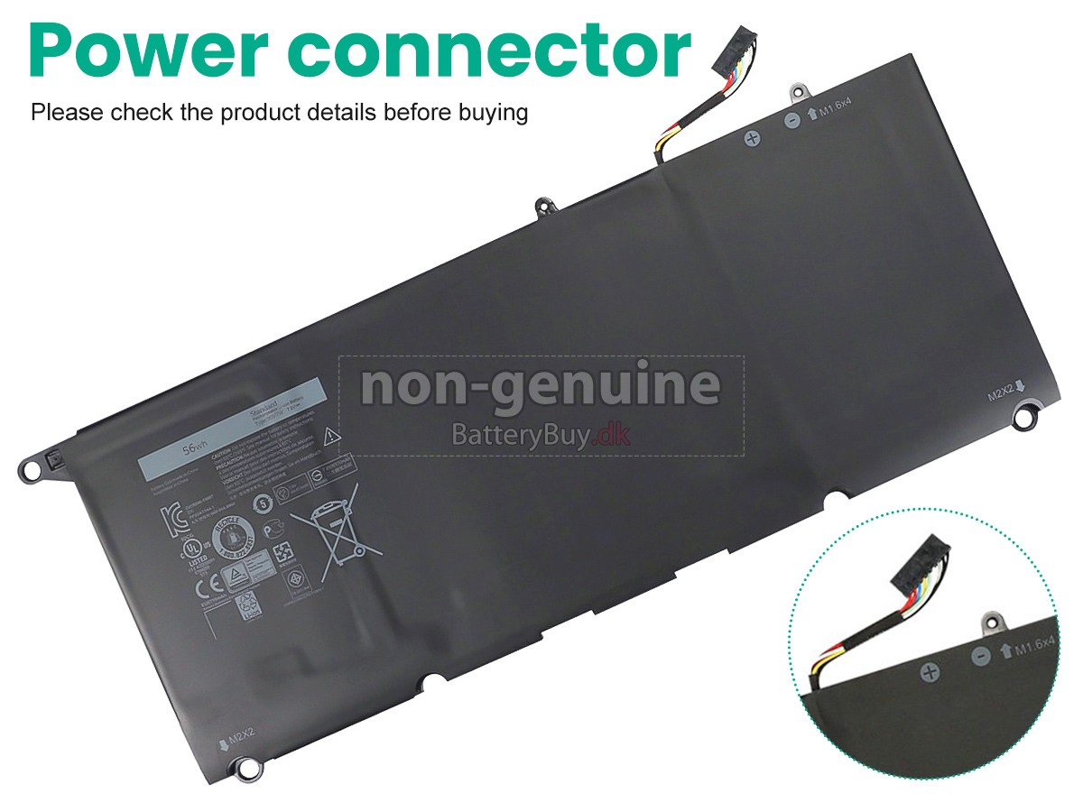 Dell P54G002 udskiftningsbatteri