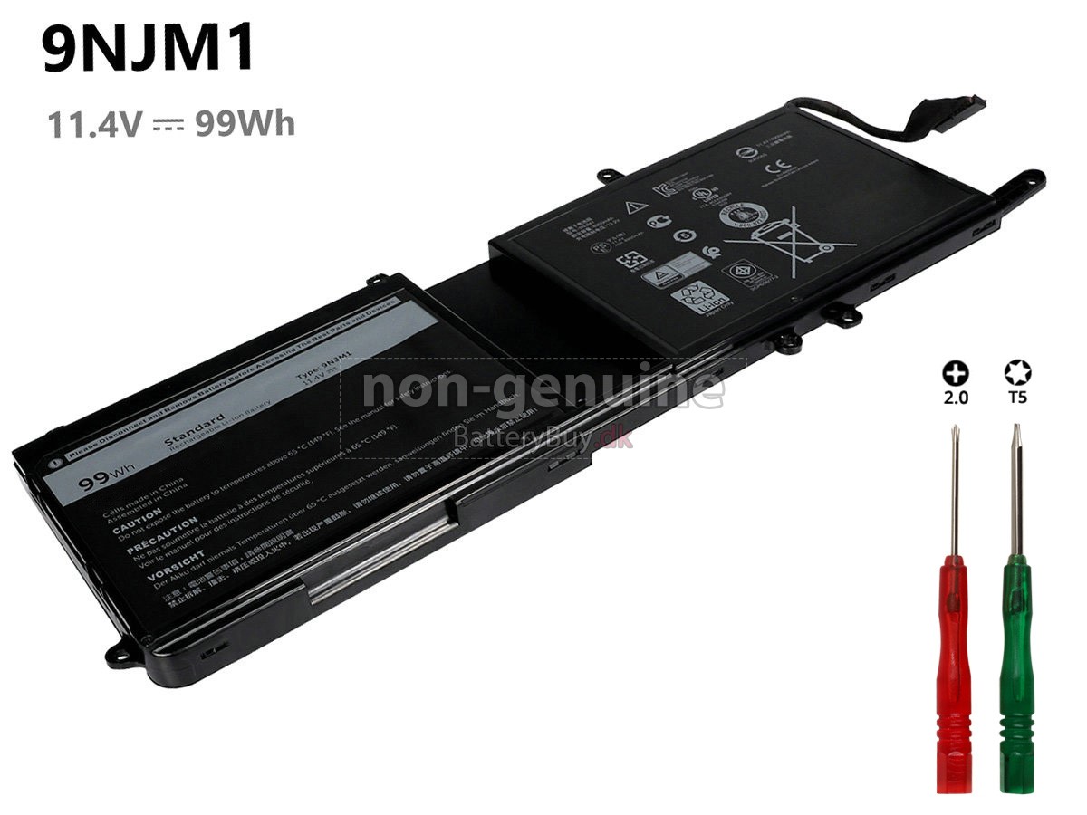 Dell 9NJM1 laptop udskiftningsbatteri