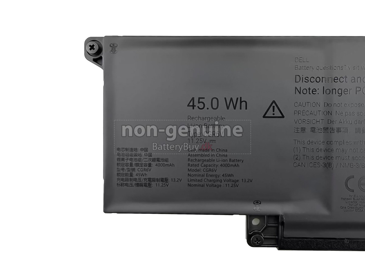 Dell 019K7 udskiftningsbatteri