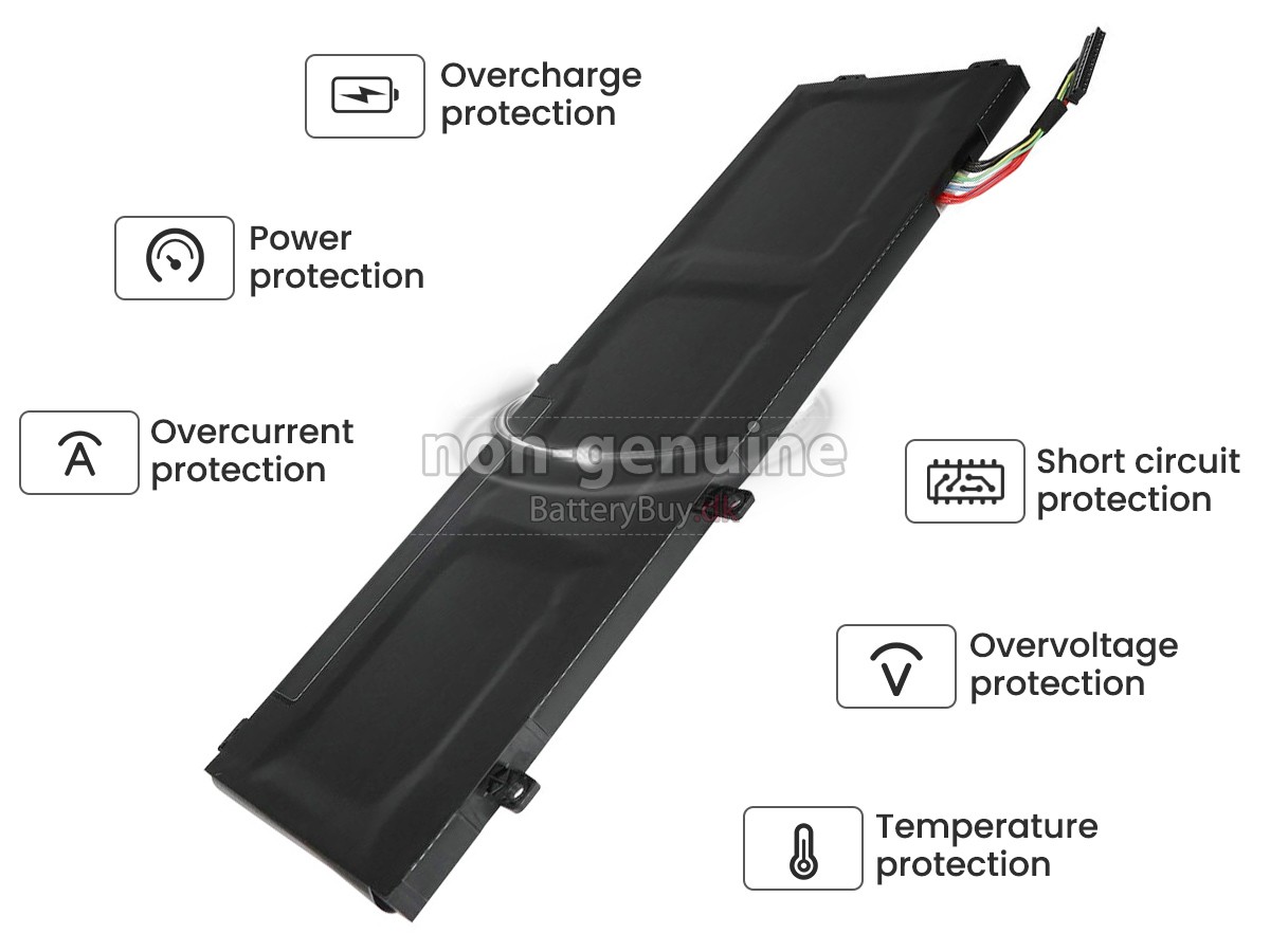 Dell P102F003 udskiftningsbatteri