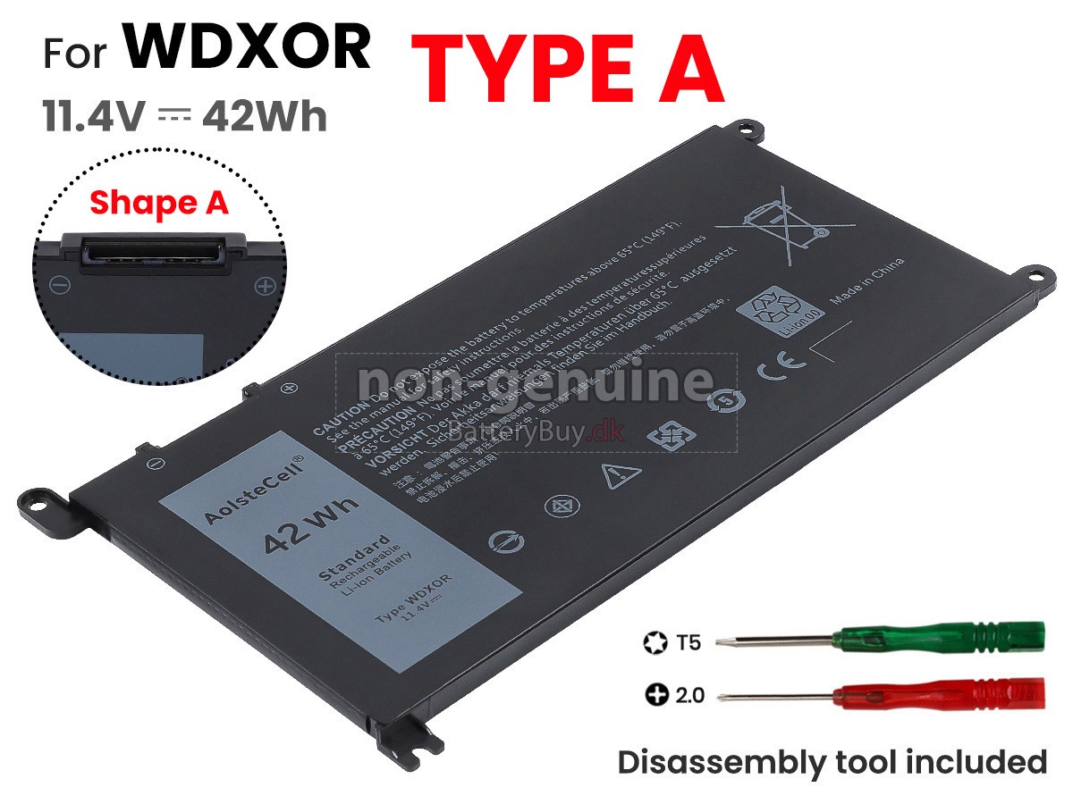 Dell P95G002 udskiftningsbatteri