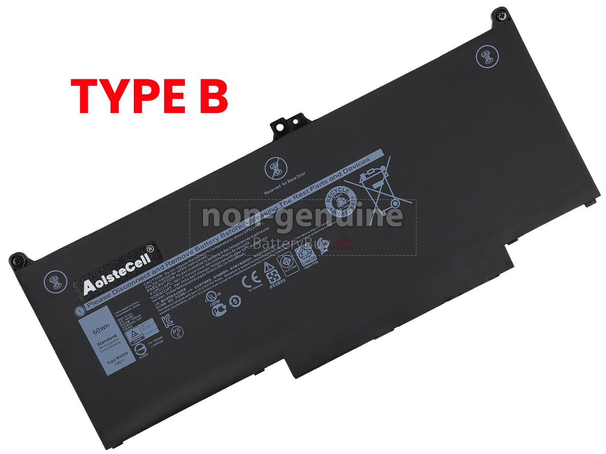 Dell P99G001 udskiftningsbatteri