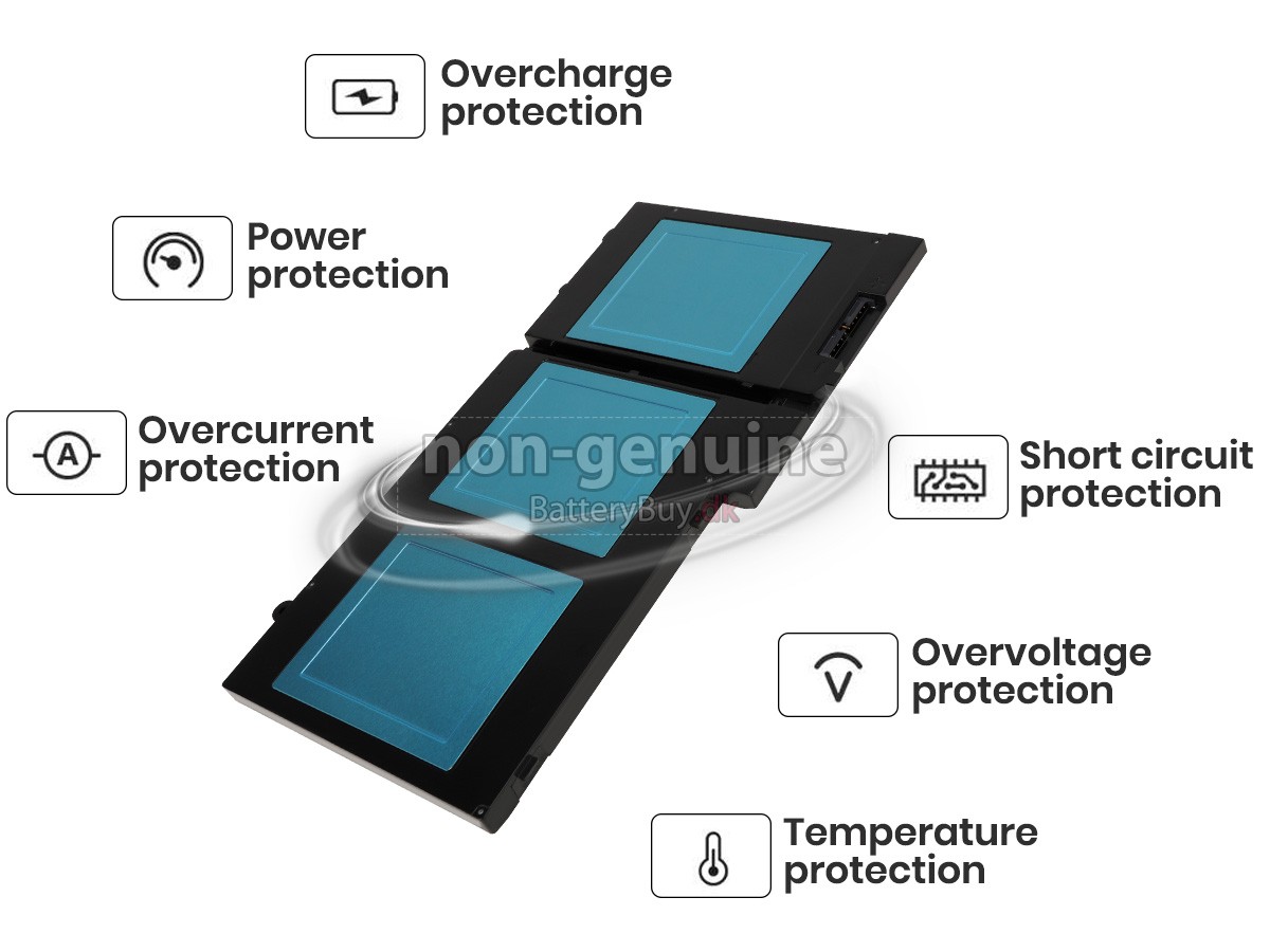 Dell NGGX5 udskiftningsbatteri