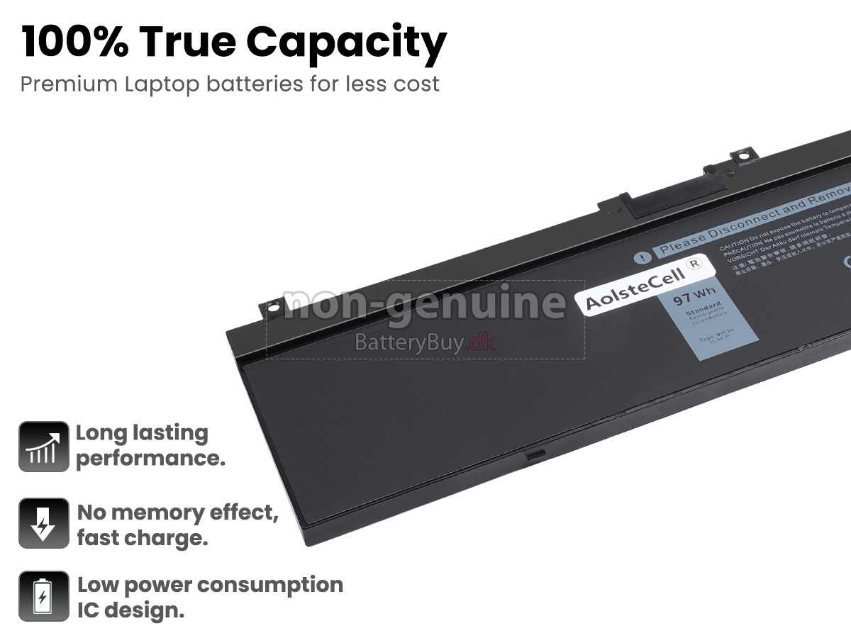 Dell 0H6K6V udskiftningsbatteri