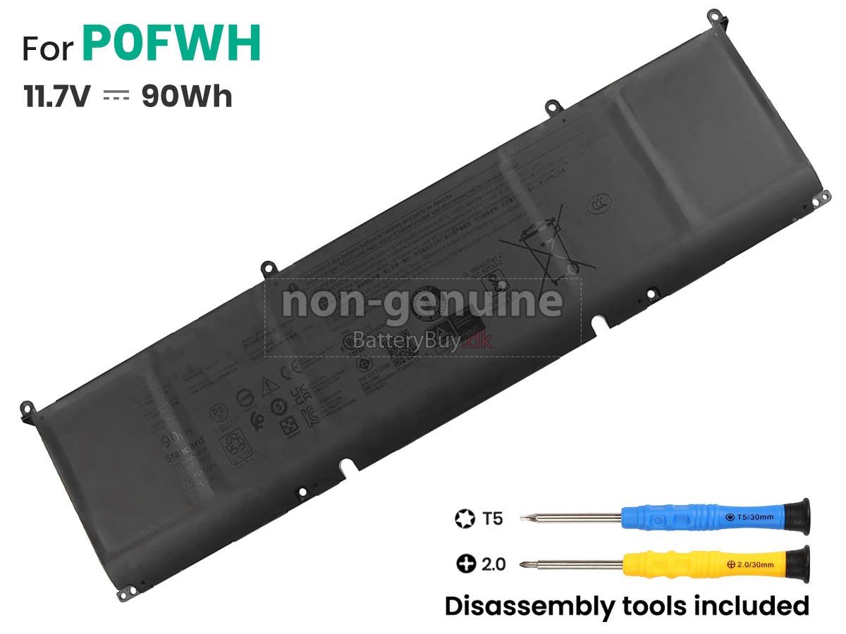 Dell Alienware M16 R2 udskiftningsbatteri