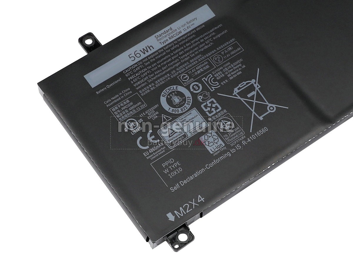 Dell Precision 5510 laptop udskiftningsbatteri