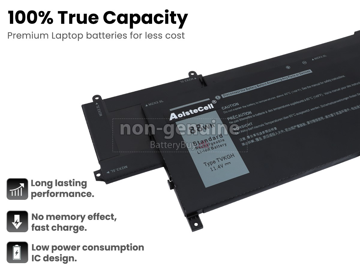 Dell V5K68 laptop udskiftningsbatteri