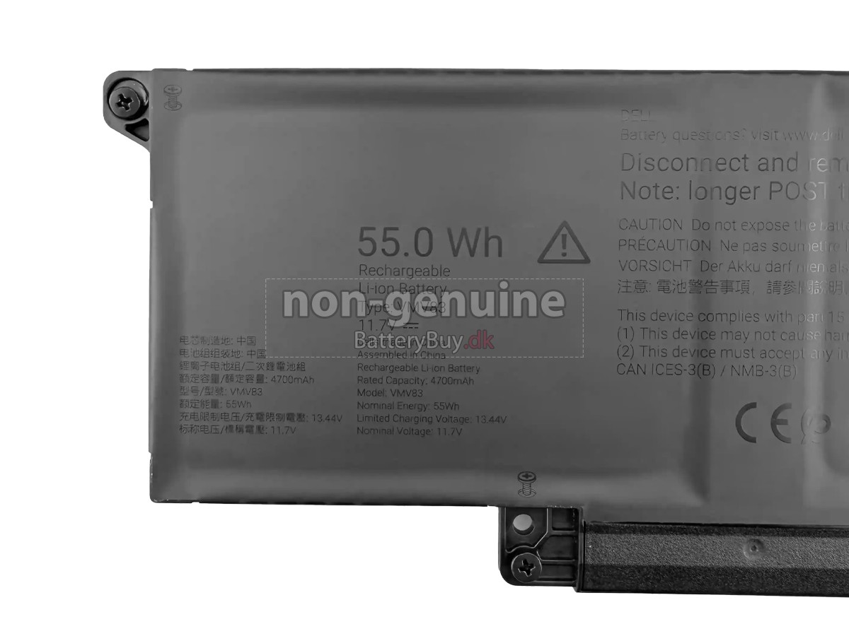 Dell 019K7 udskiftningsbatteri