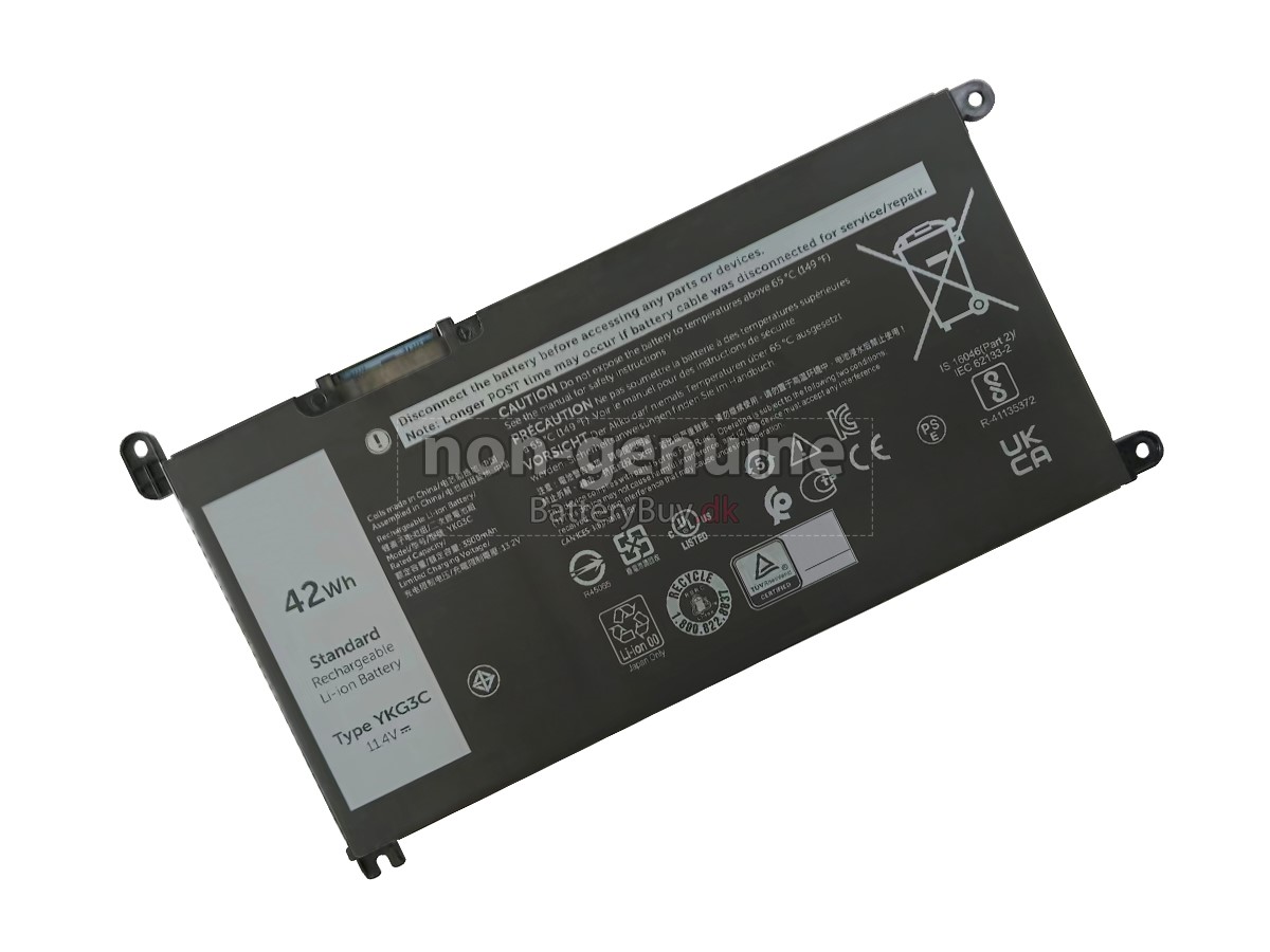 Dell YKG3C udskiftningsbatteri