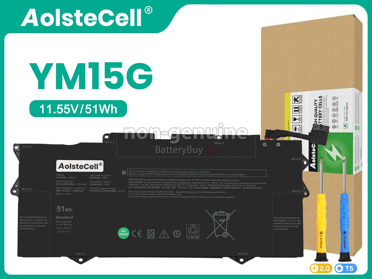 Dell XPS 13 9315 udskiftningsbatteri