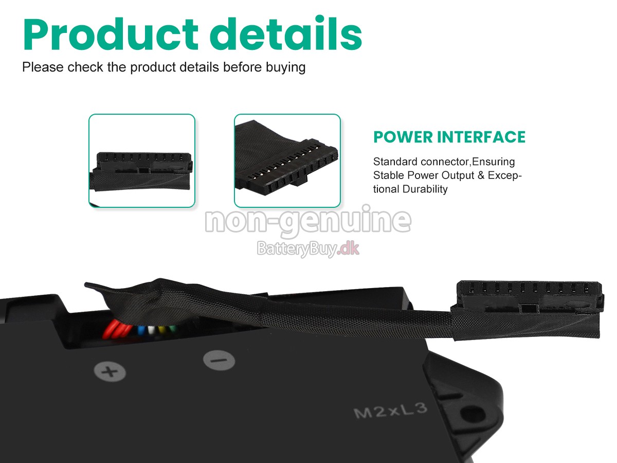 Dell XPS 13 9315 udskiftningsbatteri