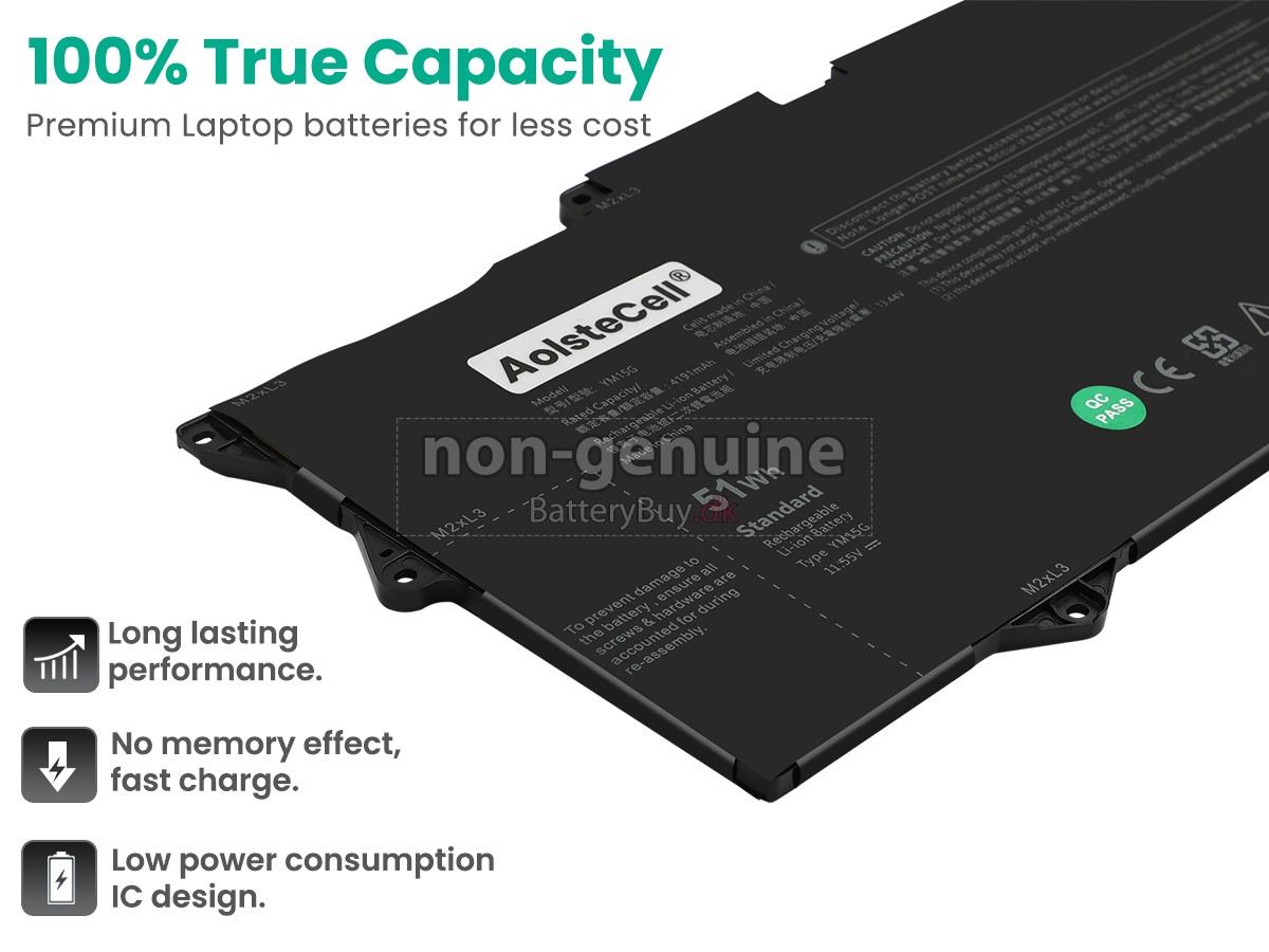 Dell XPS 13 9315 udskiftningsbatteri