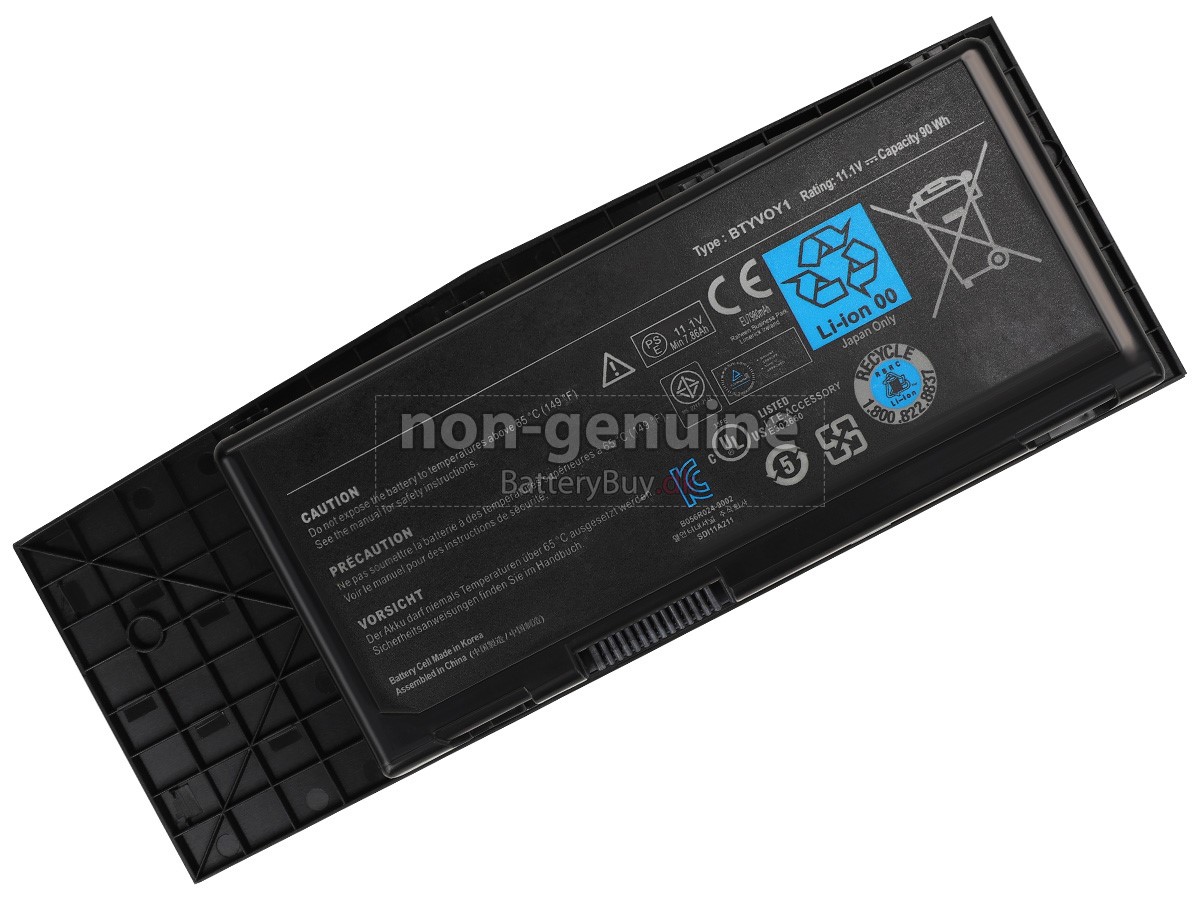 Dell Alienware M17X R3 laptop udskiftningsbatteri