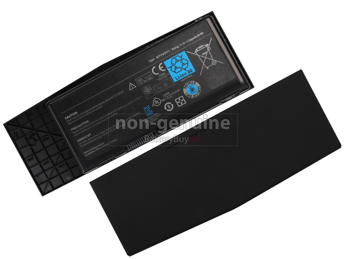Dell Alienware M17X R3 laptop udskiftningsbatteri