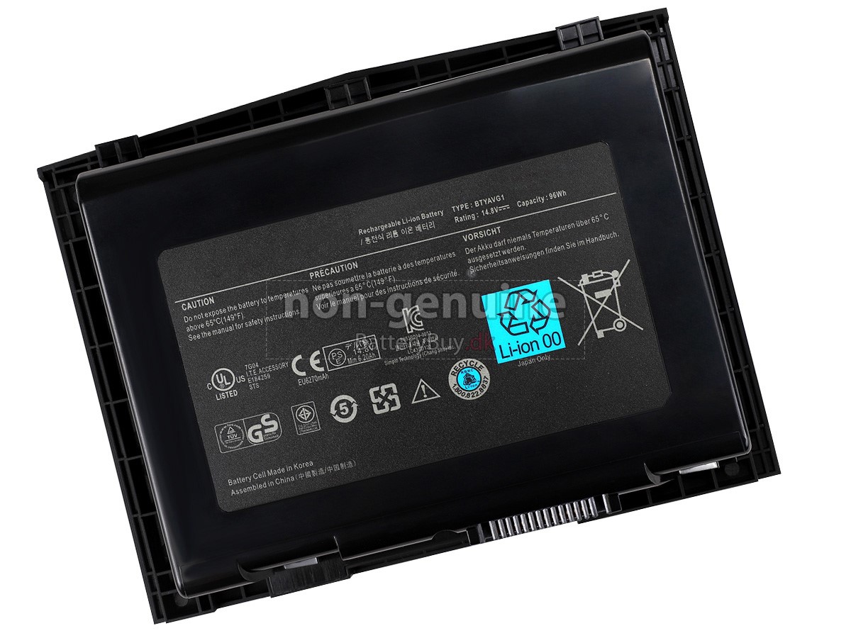 Dell Alienware M18X R1 laptop udskiftningsbatteri