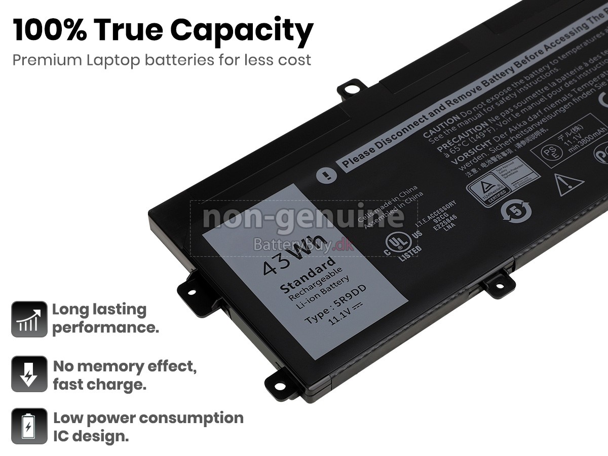 Dell Chromebook 11 (3120) ULTRABOOK laptop udskiftningsbatteri