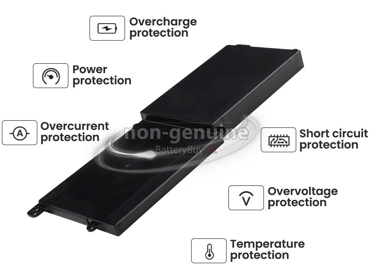 Dell 07PWKV laptop udskiftningsbatteri