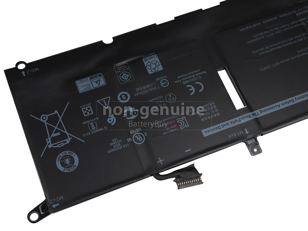 Dell XPS 13-9370-7002SLV laptop udskiftningsbatteri
