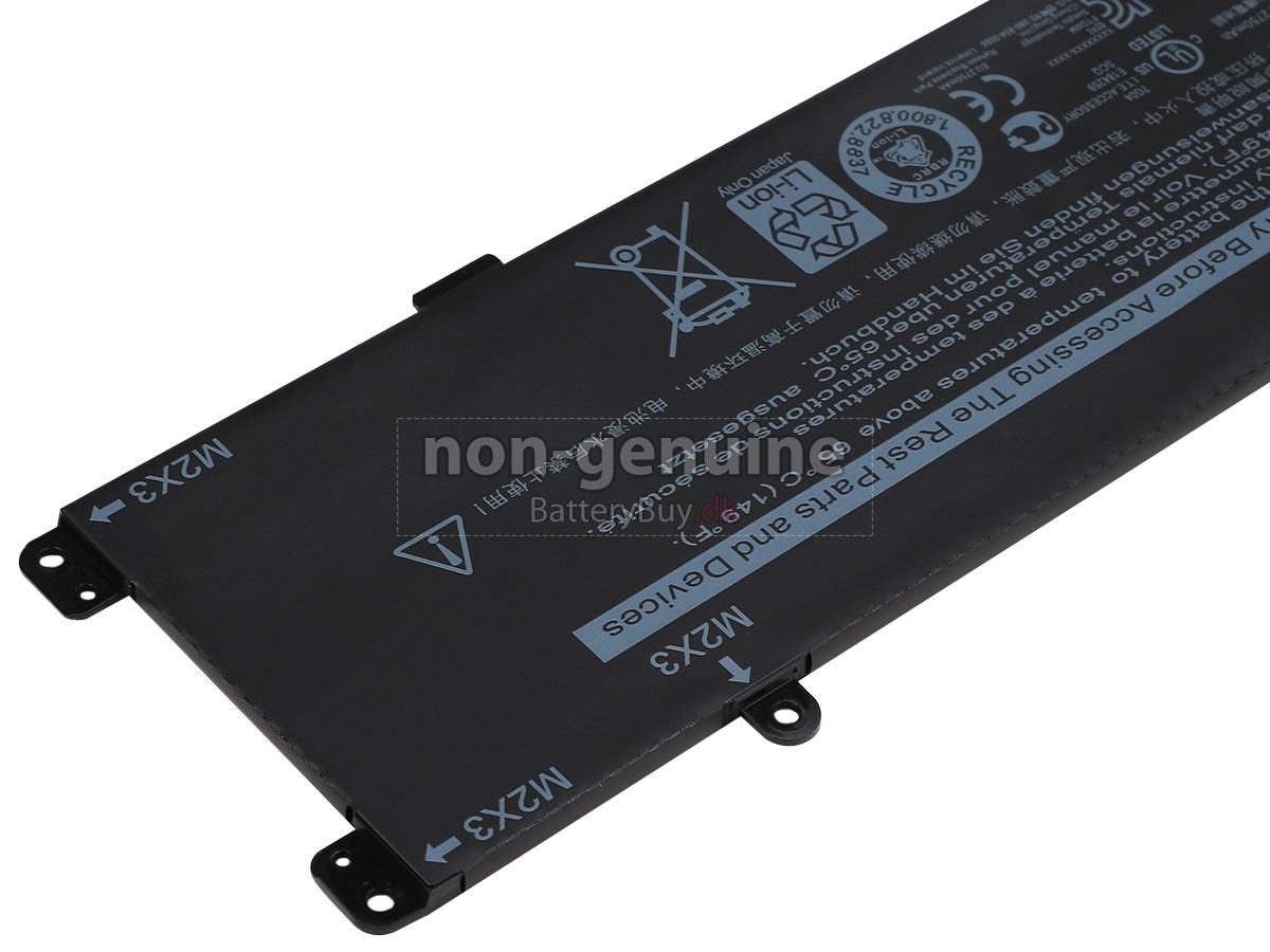 Dell K17M-BK-US laptop udskiftningsbatteri