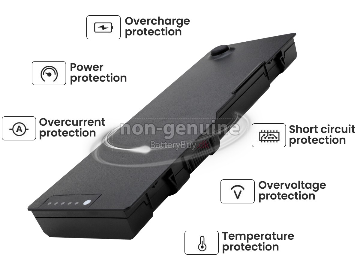 Dell Inspiron 9400 laptop udskiftningsbatteri