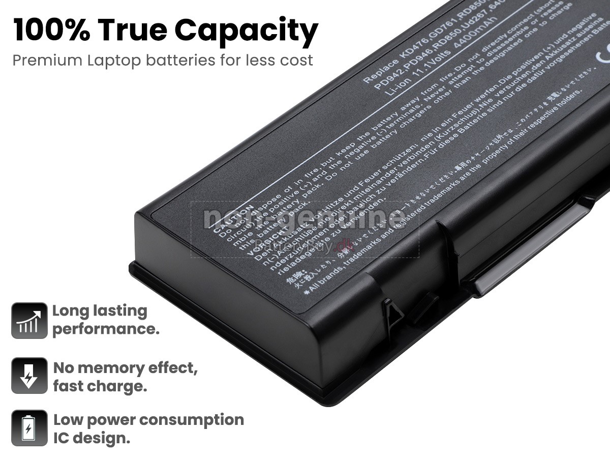 Dell Inspiron E1505 udskiftningsbatteri