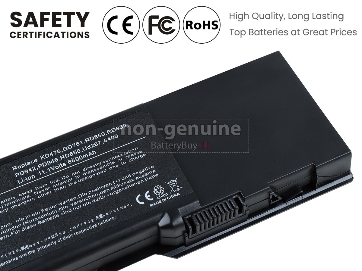 Dell Inspiron E1505 udskiftningsbatteri