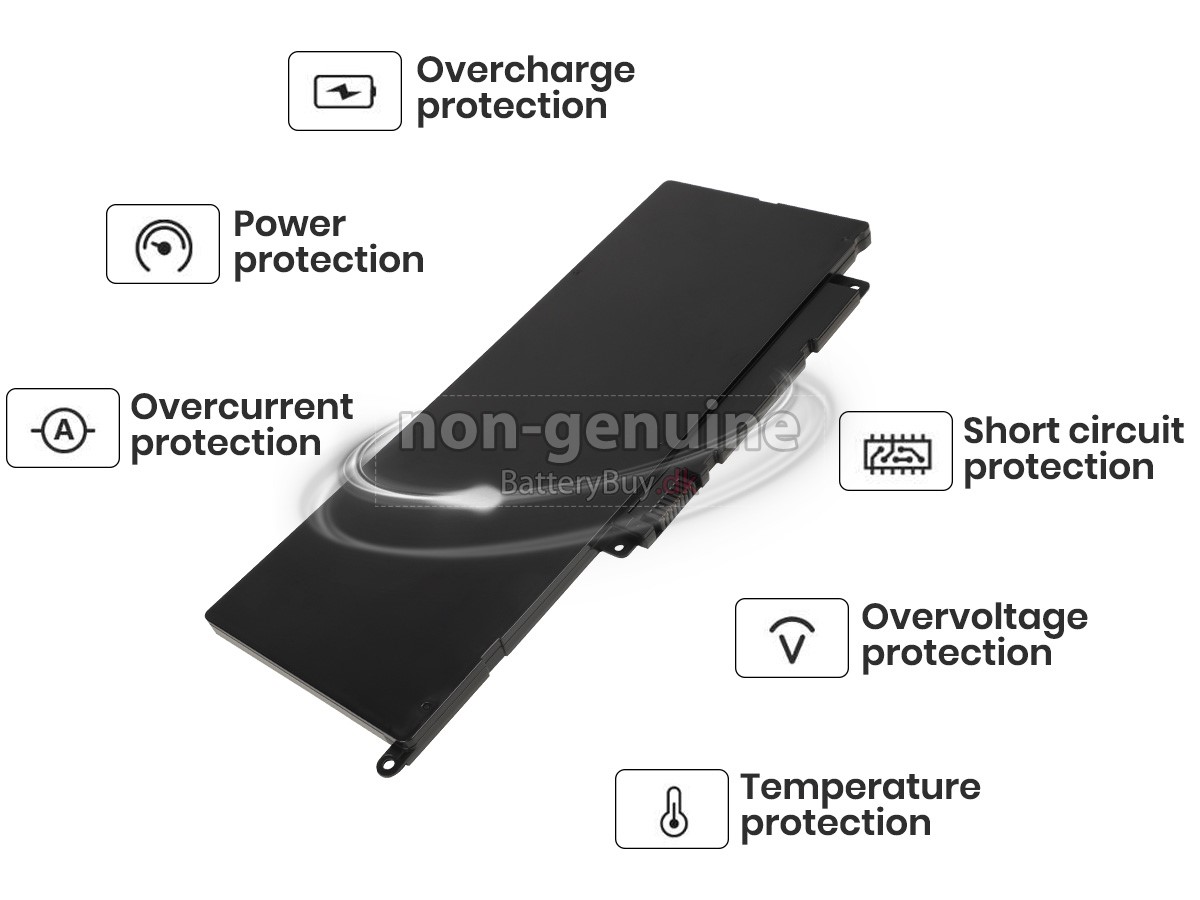 Dell Inspiron N7746 laptop udskiftningsbatteri
