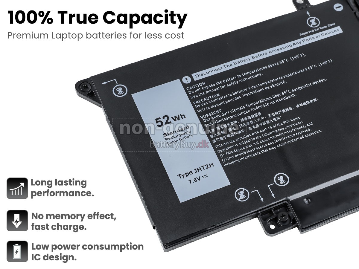 Dell P34S001 udskiftningsbatteri